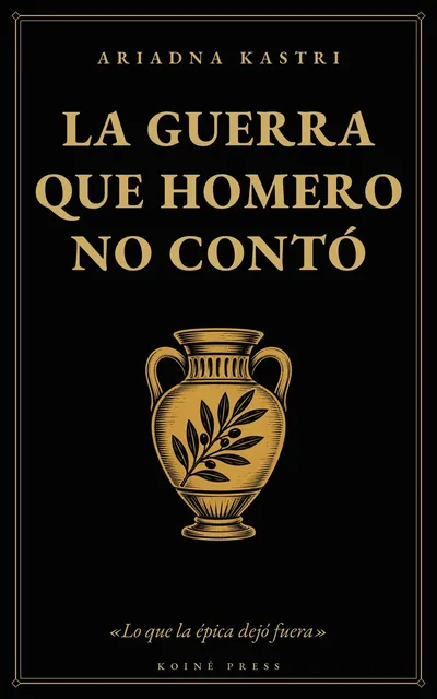 Portada de «La guerra que Homero no contó»