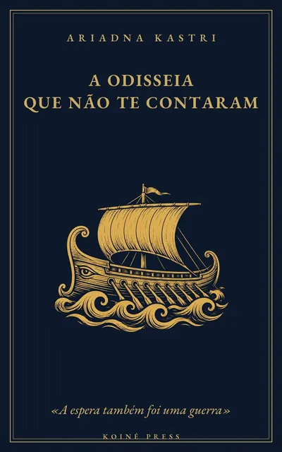 Capa de “A Odisseia que não te contaram”