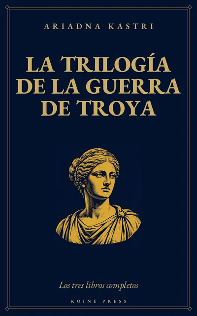 Portada de «La trilogía de la guerra de Troya»