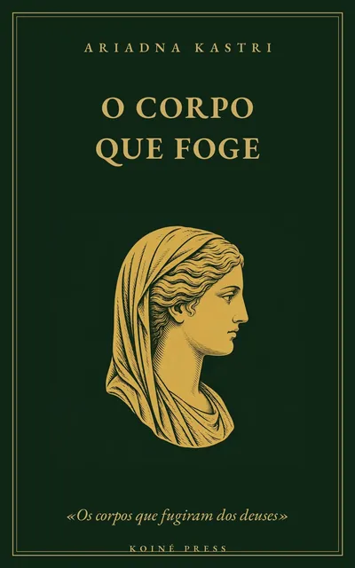Capa de “O corpo que foge”